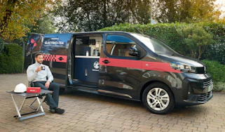 Vauxhall Vivaro Electrici-Tea - front