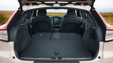 Volvo EC40 - boot, seats folded