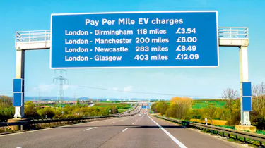 eVED pay-per-mile road tax