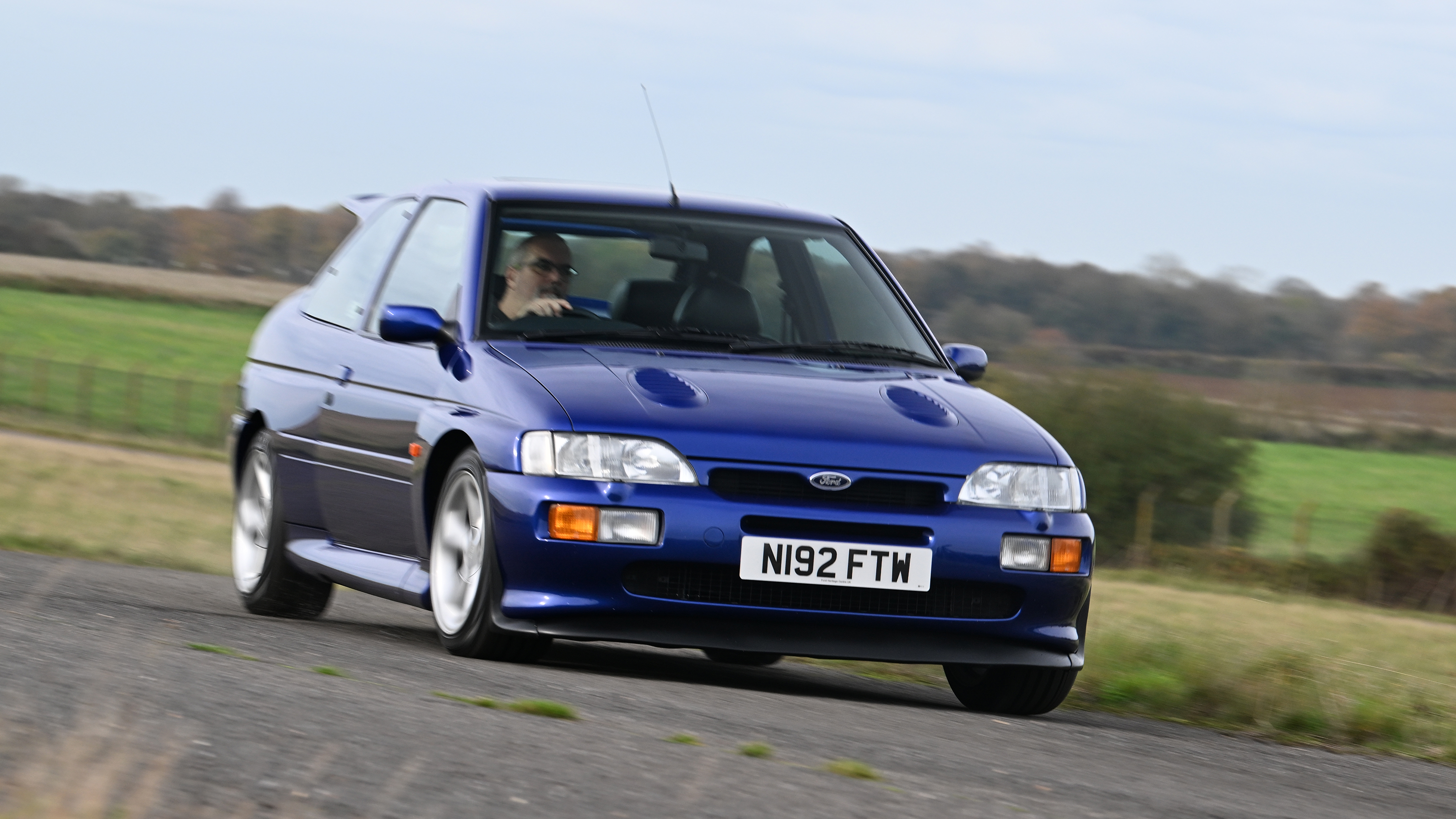 Ford Escort Cosworth - front cornering
