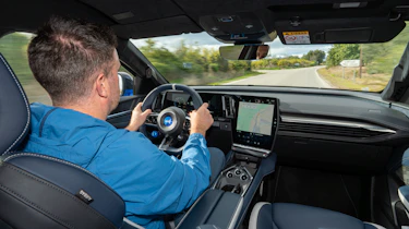 Alpine A390 driving Steve Walker