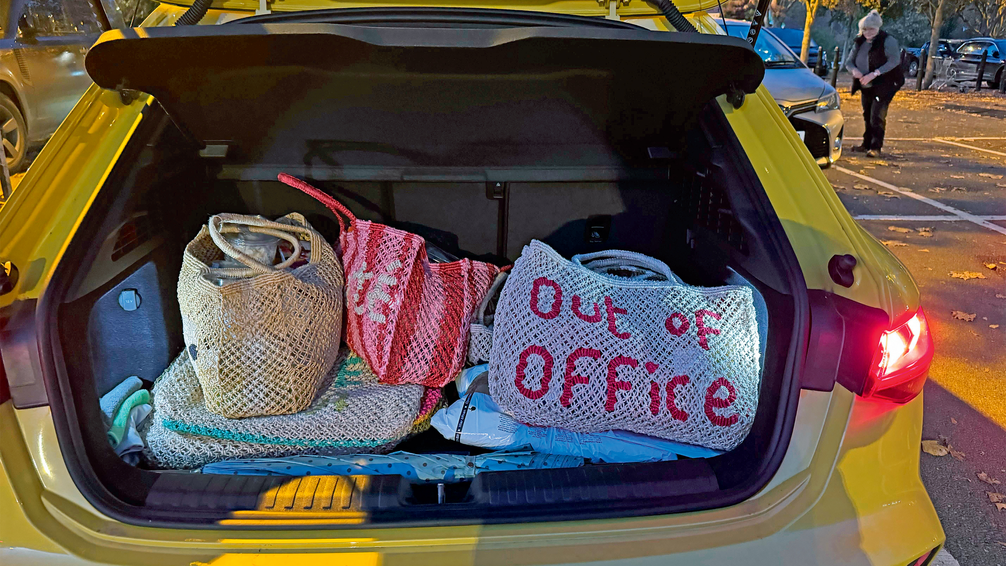 Audi A3 Sportback 35 TFSI - boot space