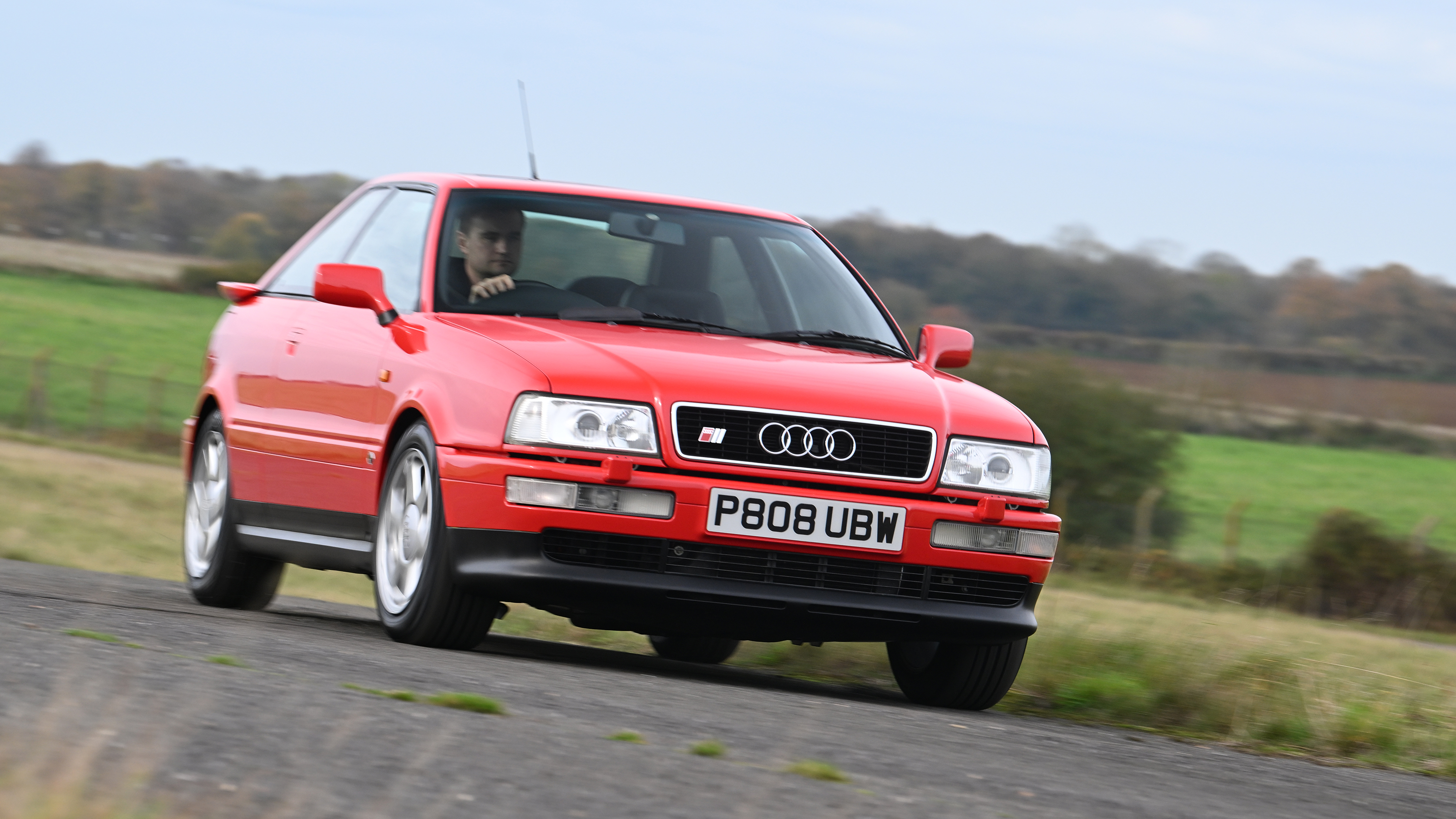 Audi S2 Coupe - front cornering 