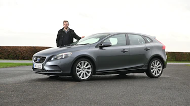 Auto Express reviews editor Max Adams and his Volvo V40