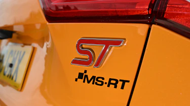 Ford Focus ST tailgate badging