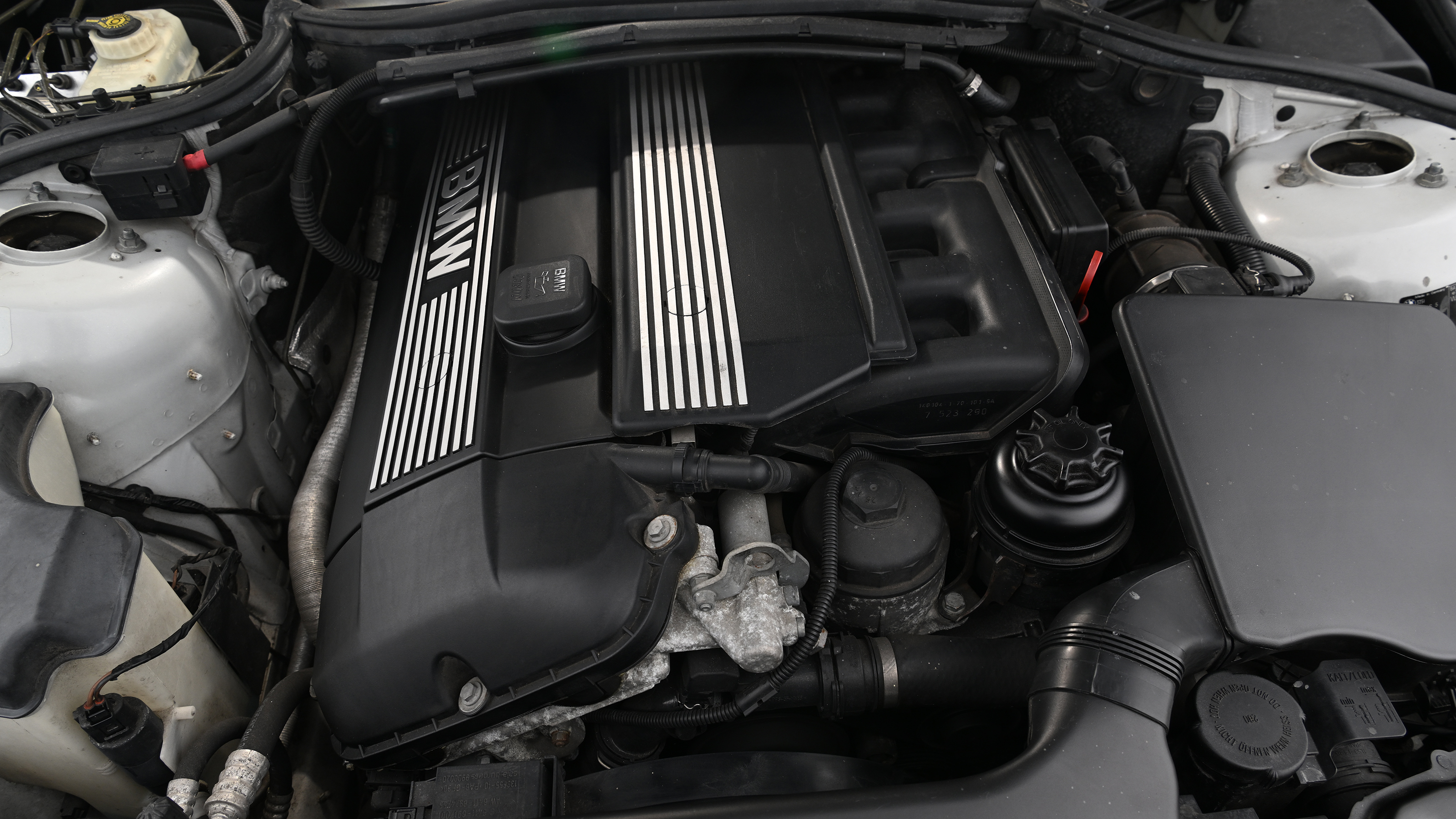 BMW 3 Series engine bay