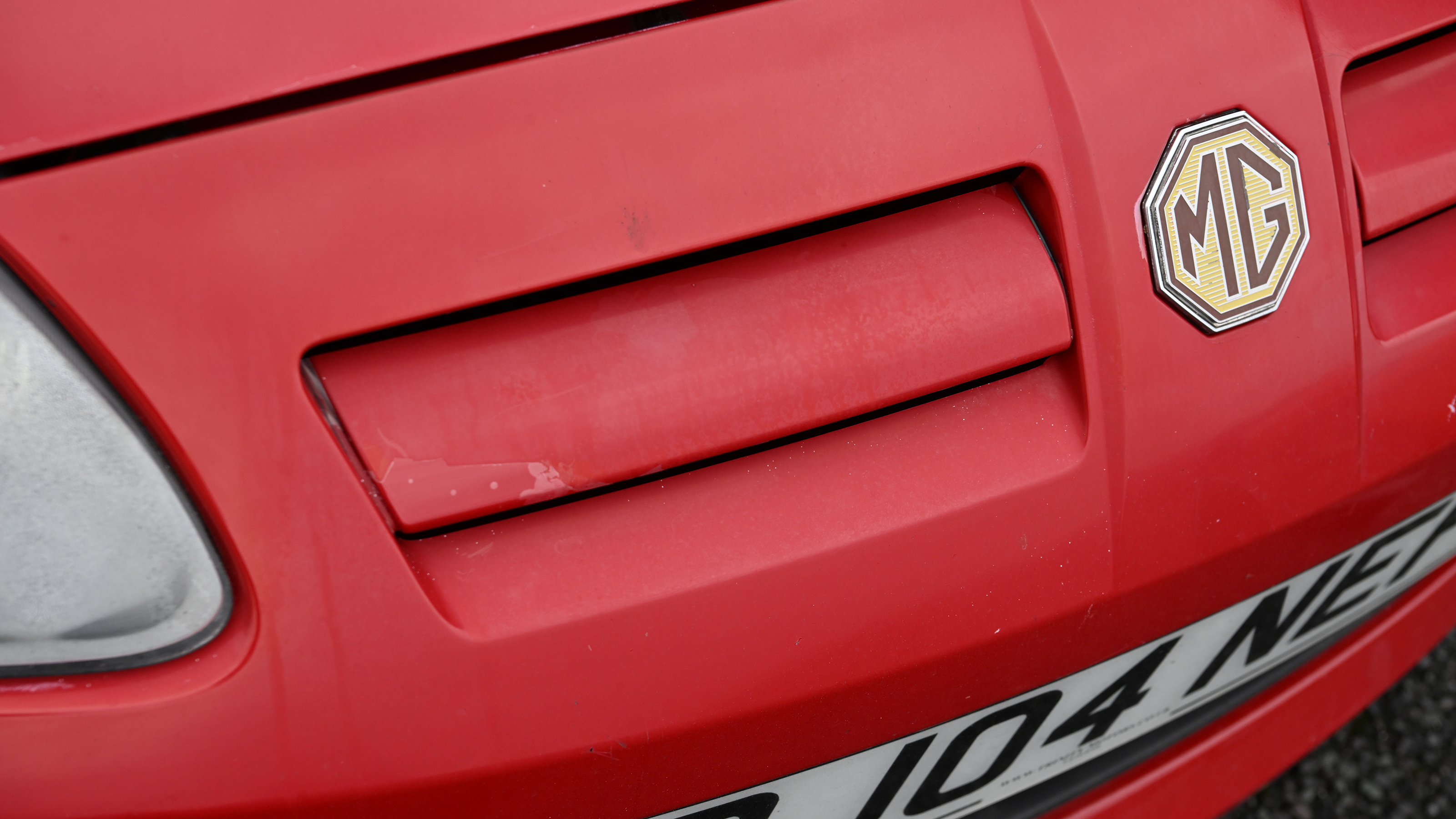 MG TF grille