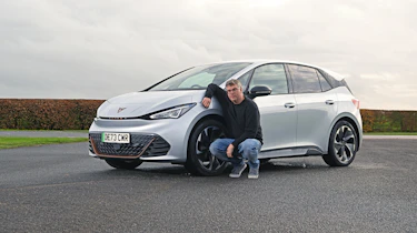 Auto Express editor Paul Barker and his Cupra Born