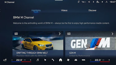BMW M digital experience - M Channel