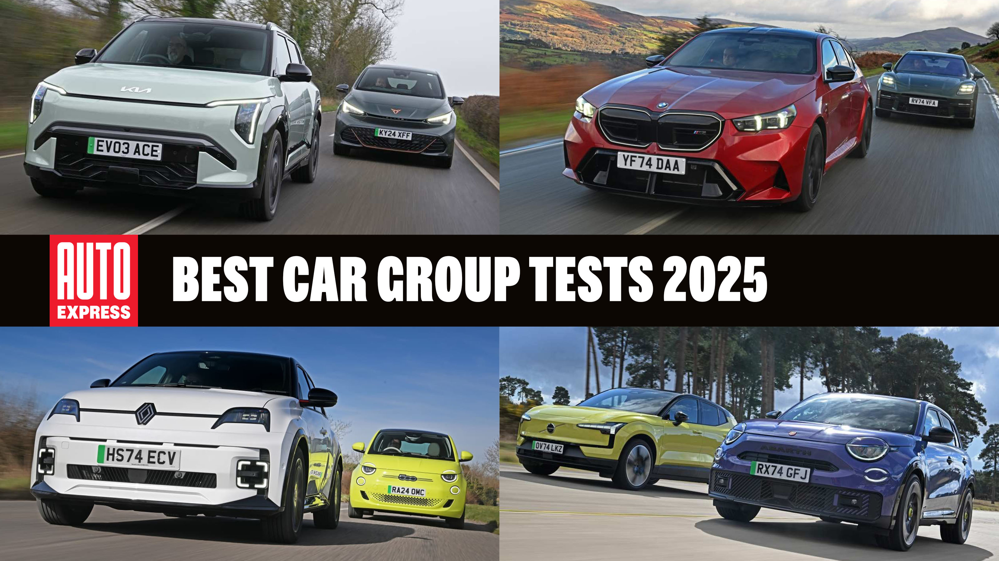 Best Car Group Tests 2025 - header image