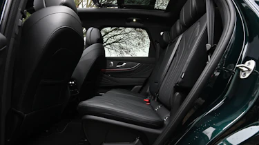 New Chery Tiggo 9 2025 UK review - rear seats 2