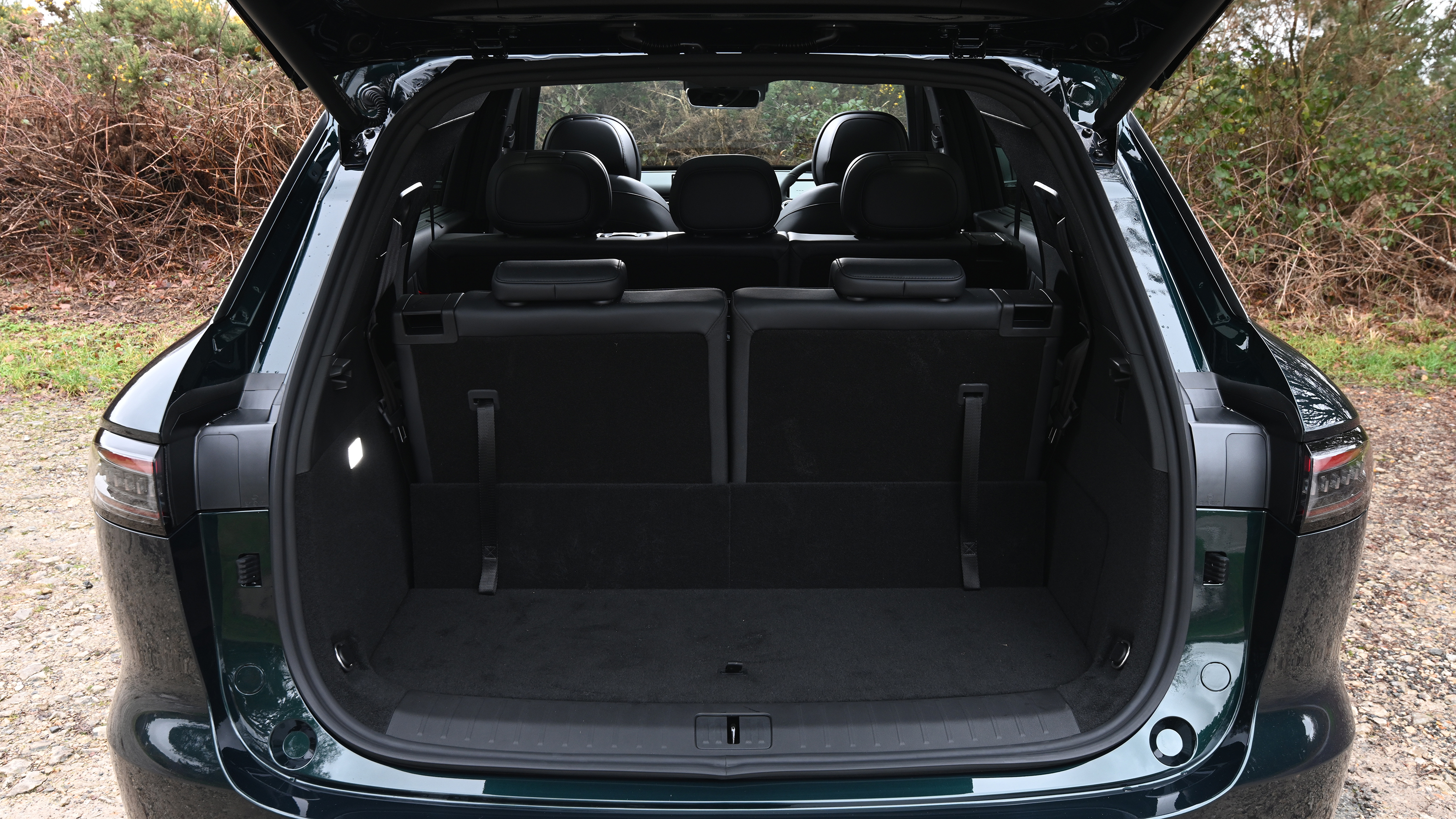 New Chery Tiggo 9 2025 UK review - boot