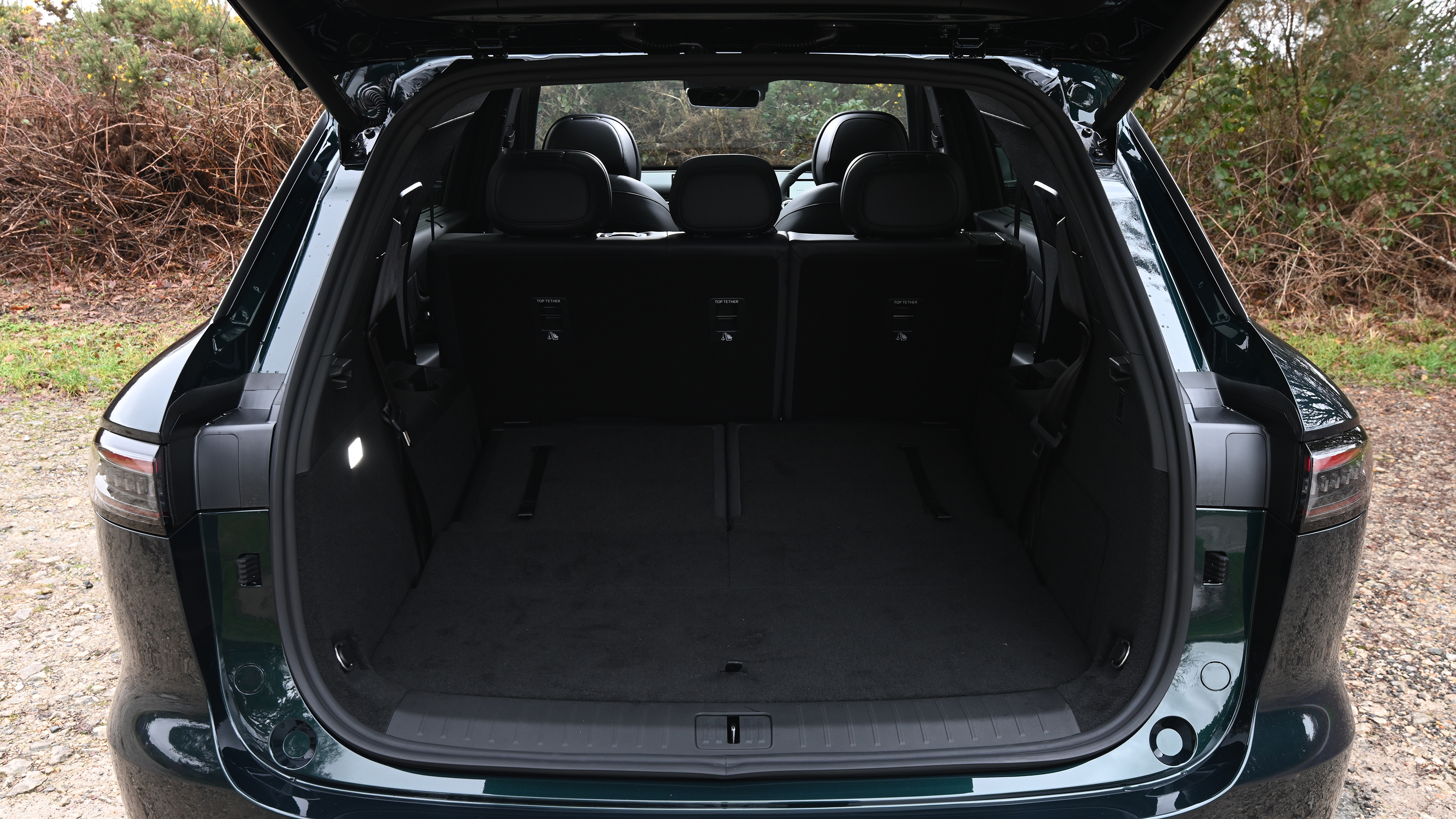 New Chery Tiggo 9 2025 UK review - boot seats down