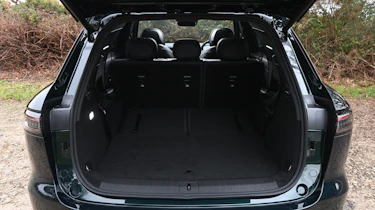 New Chery Tiggo 9 2025 UK review - boot seats down