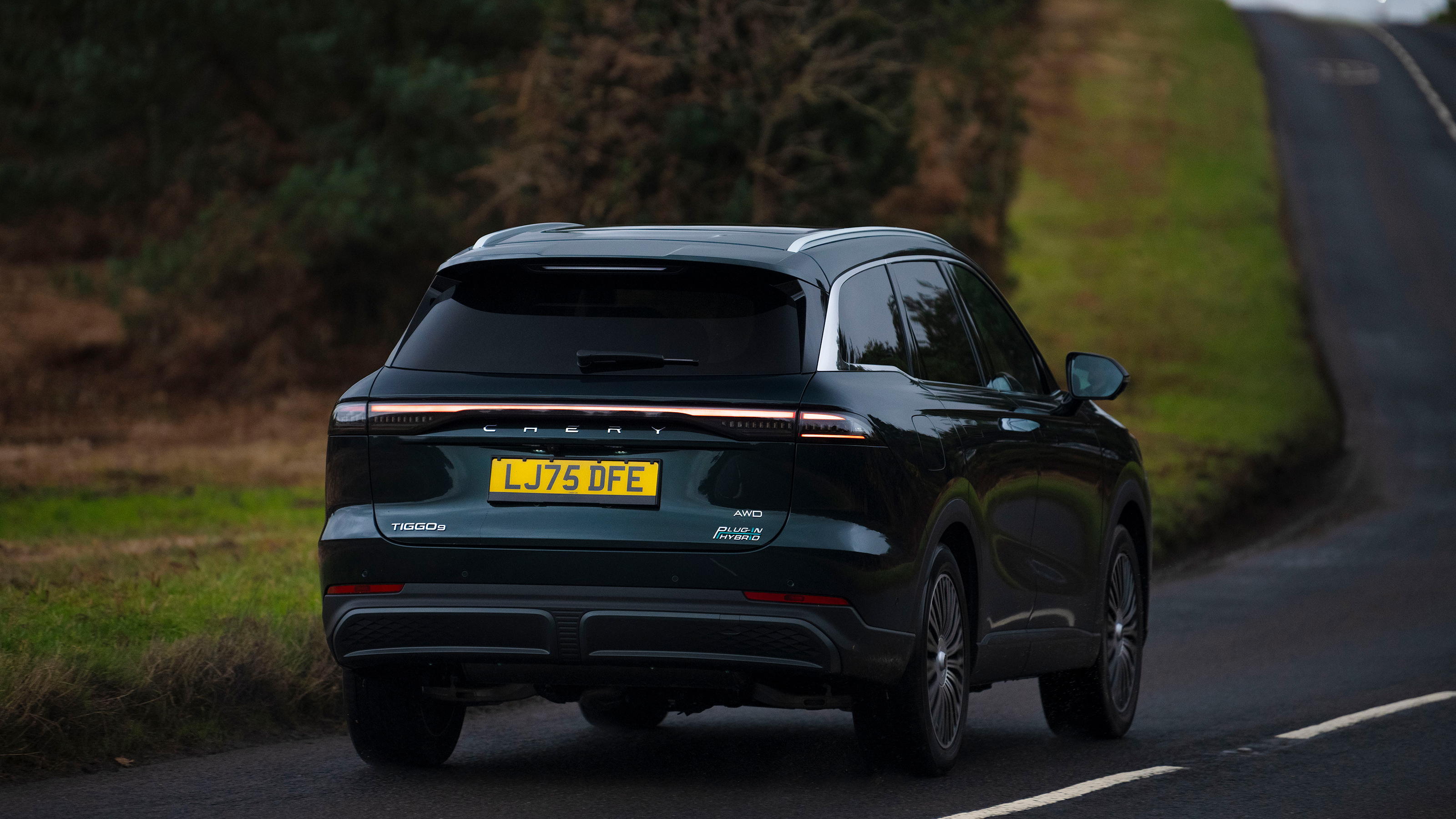 New Chery Tiggo 9 2025 UK review - rear