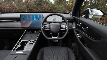 New Chery Tiggo 9 2025 UK review - dash