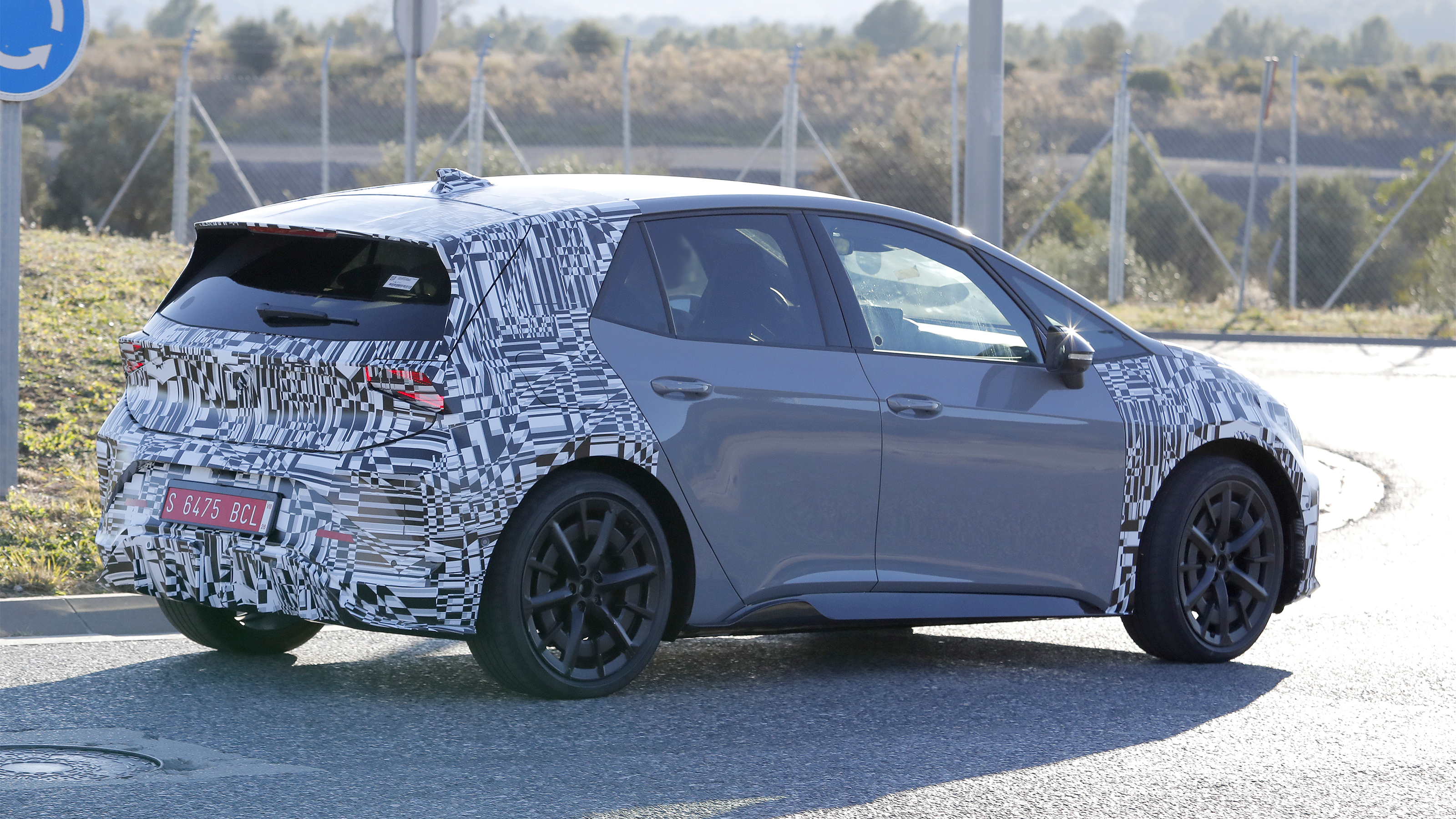 Cupra Born facelift - rear angled