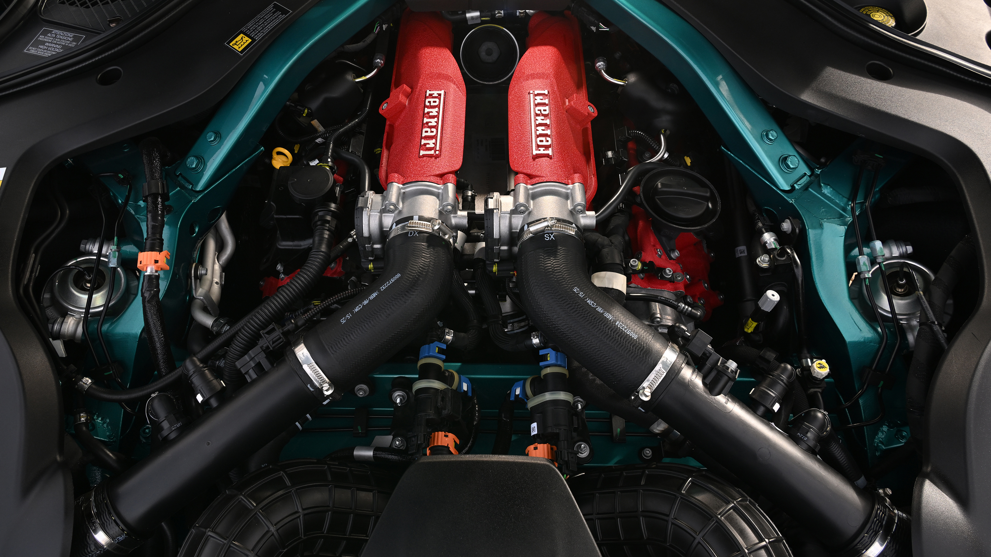 Ferrari Amalfi - engine bay