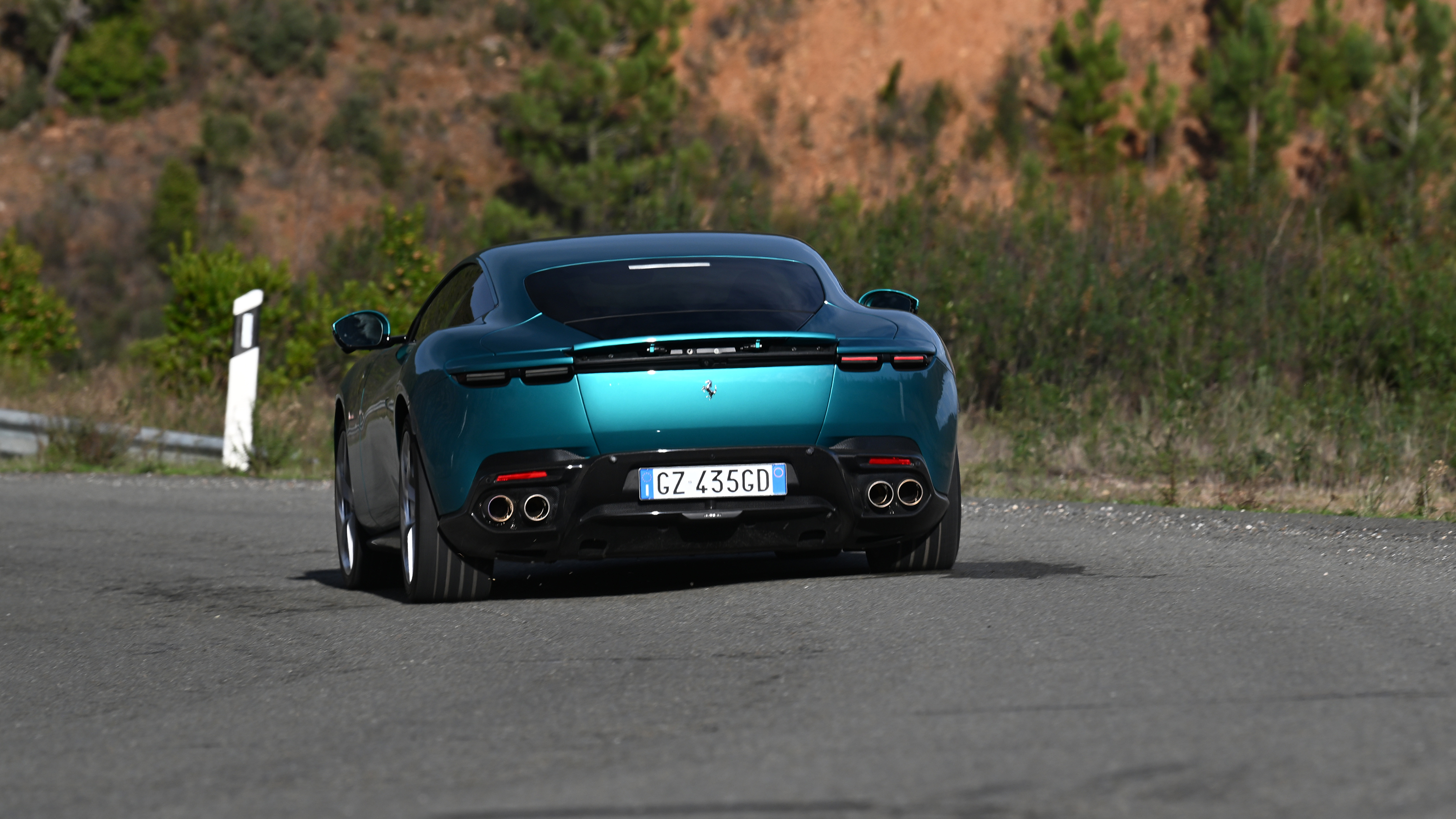 Ferrari Amalfi - rear cornering