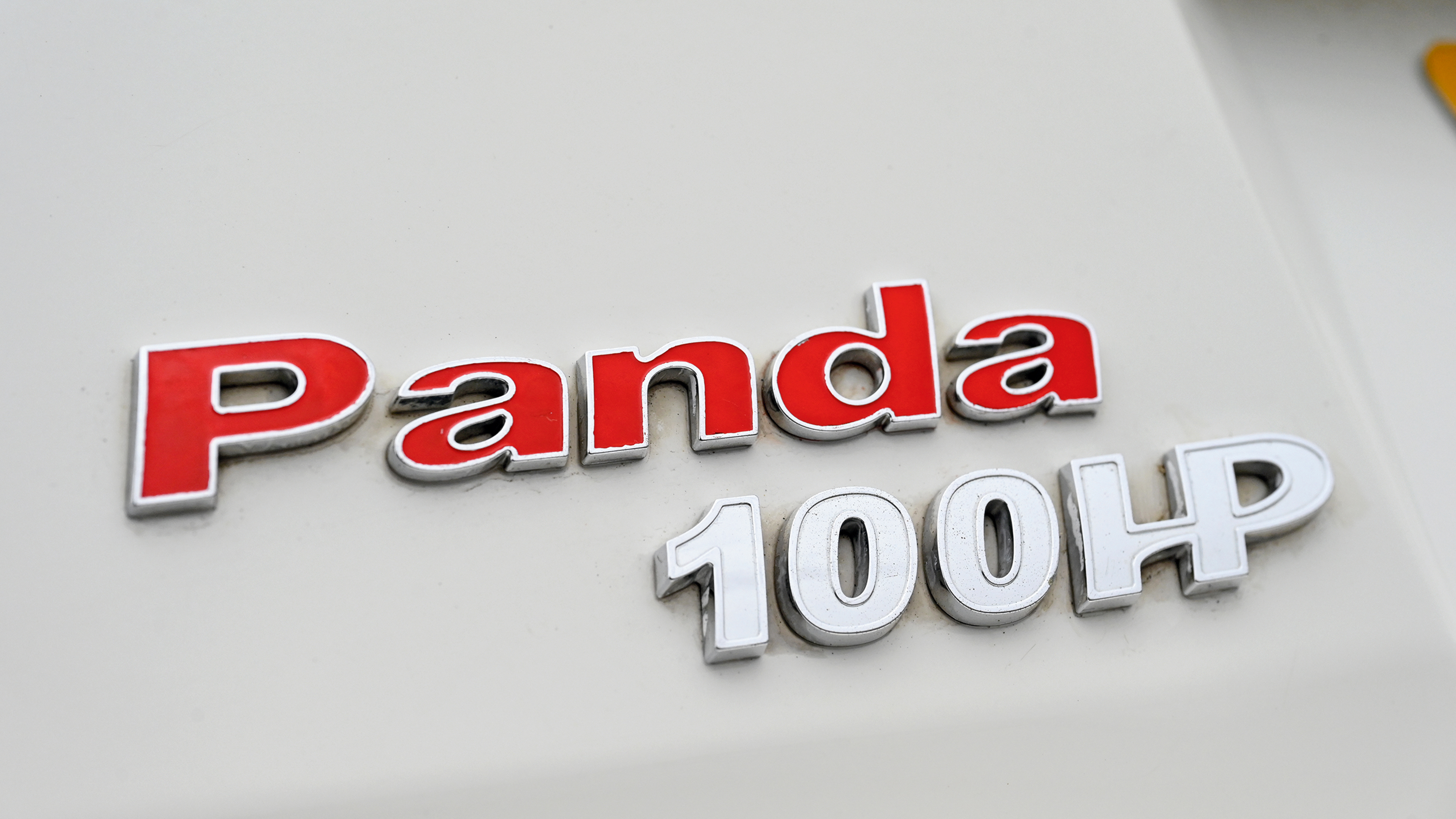 Fiat Panda 100HP - rear badge