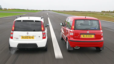 Fiat Panda Mk3 and 100HP - rear end