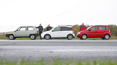 Fiat Panda test - side profile