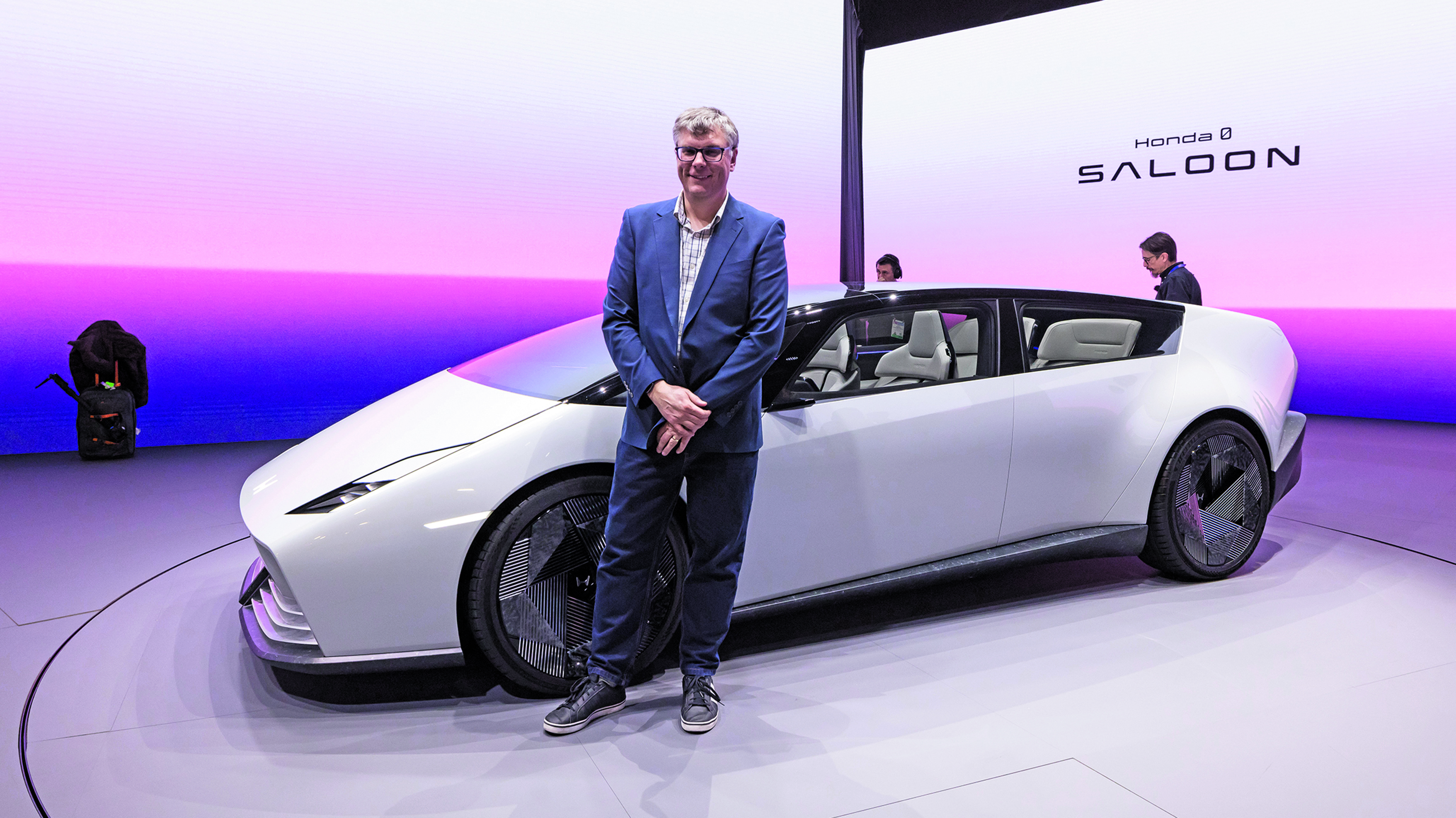 Honda 0 saloon at CES 2025
