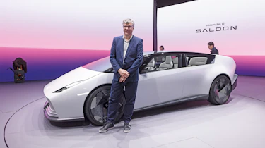 Honda 0 saloon at CES 2025