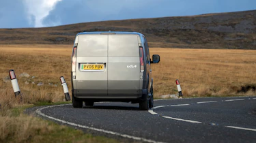 Kia PV5 Cargo - rear cornering
