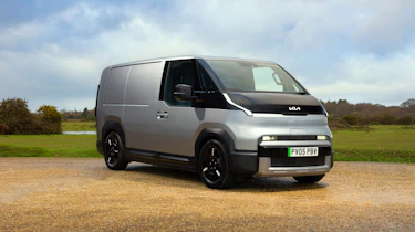 Kia PV5 Cargo - front 3/4 static