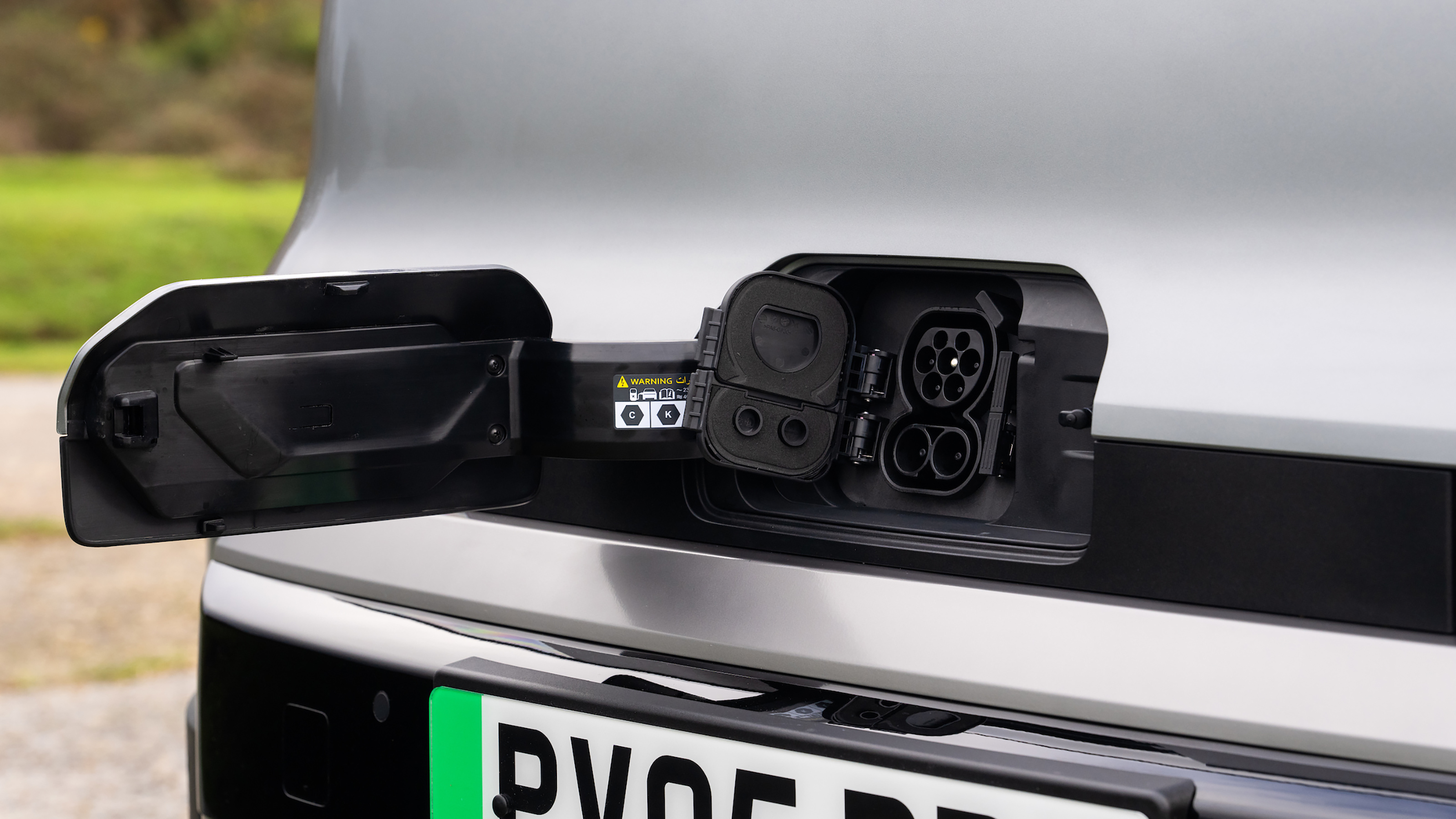 Kia PV5 Cargo - charging port