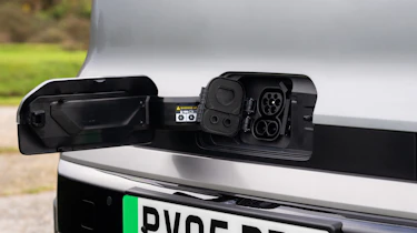 Kia PV5 Cargo - charging port