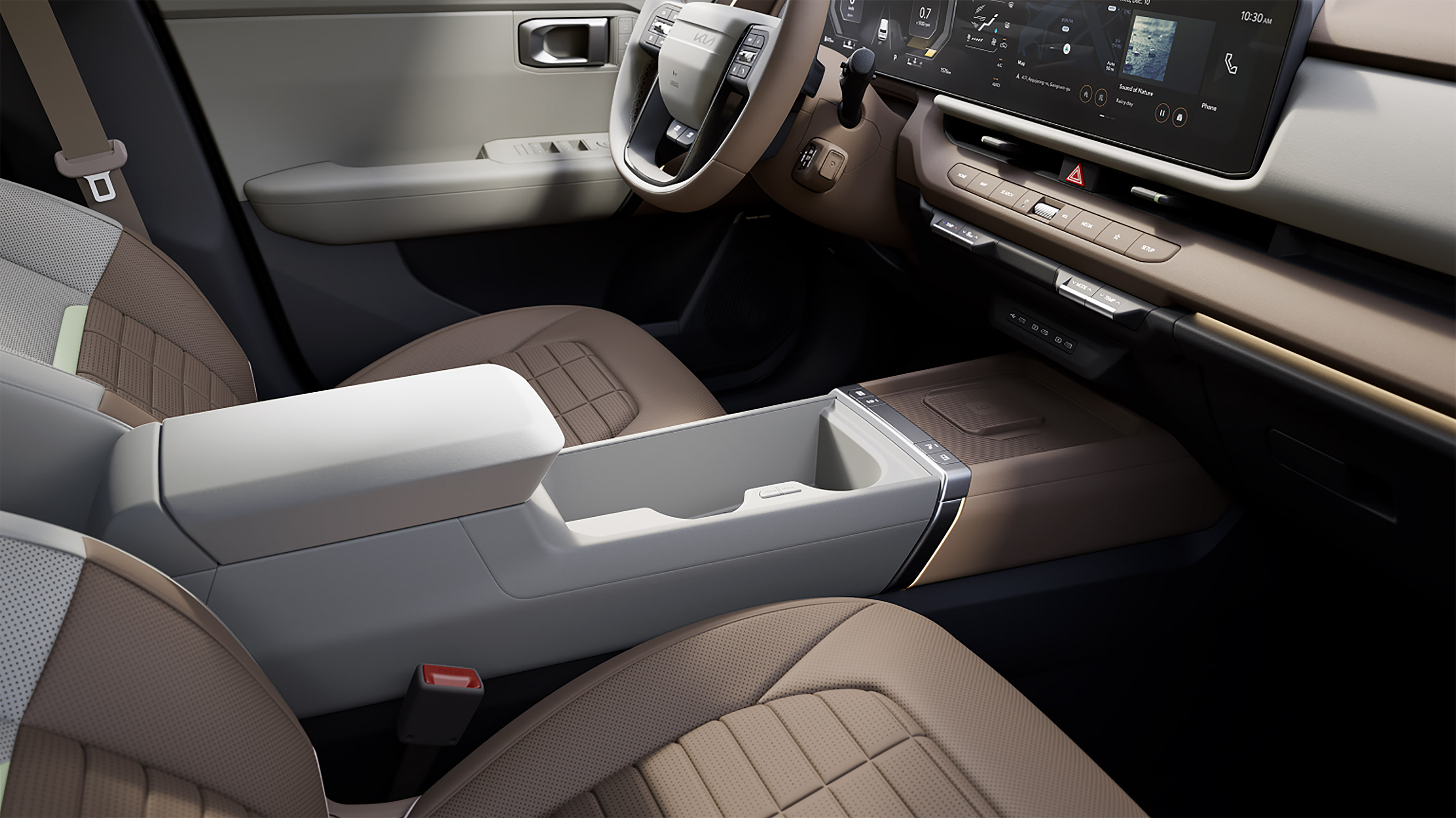 Kia Seltos - interior detail