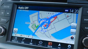 Nissan GT-R T-Spec - infotainment screen