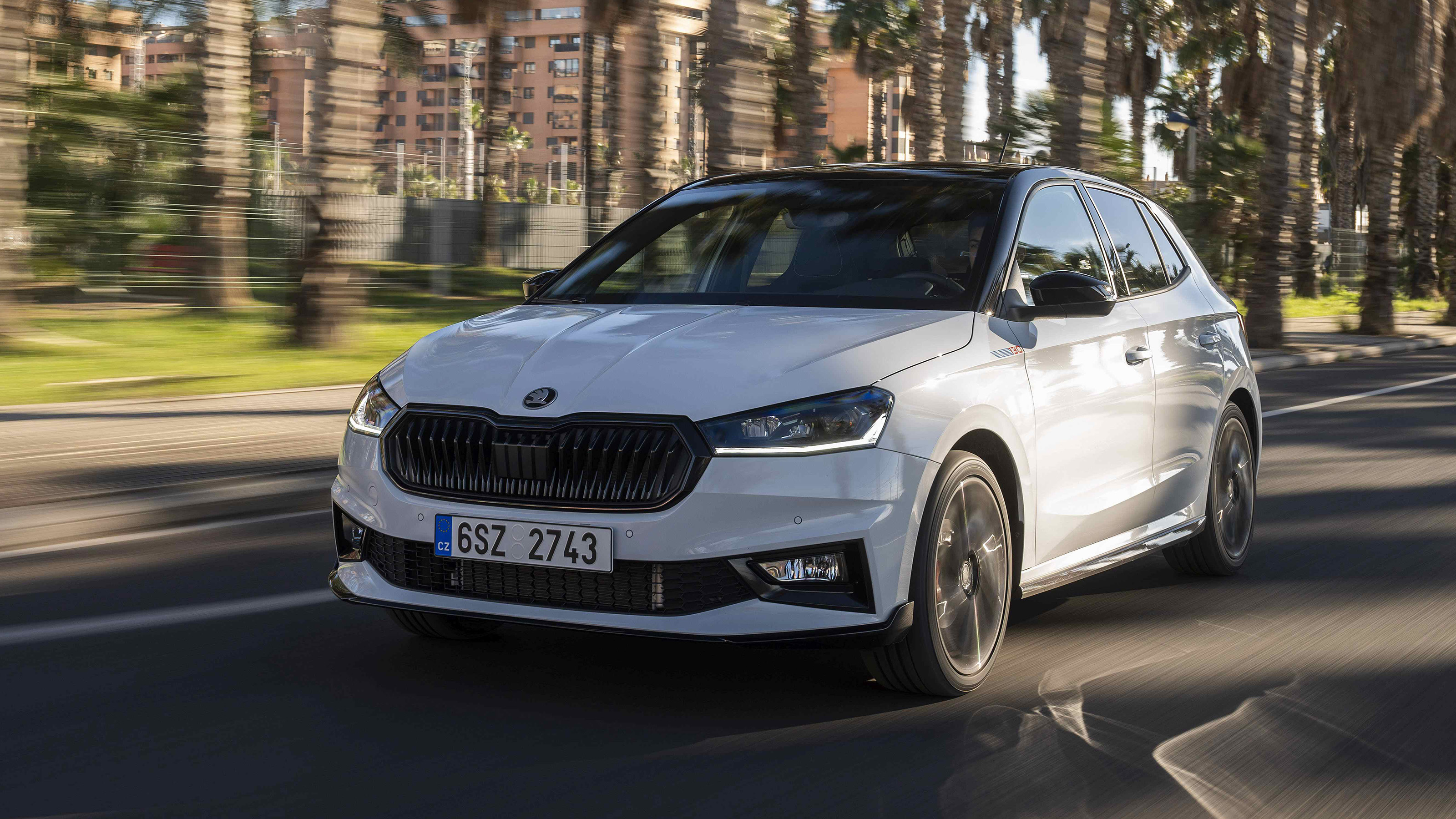 Skoda Fabia 130 - front tracking