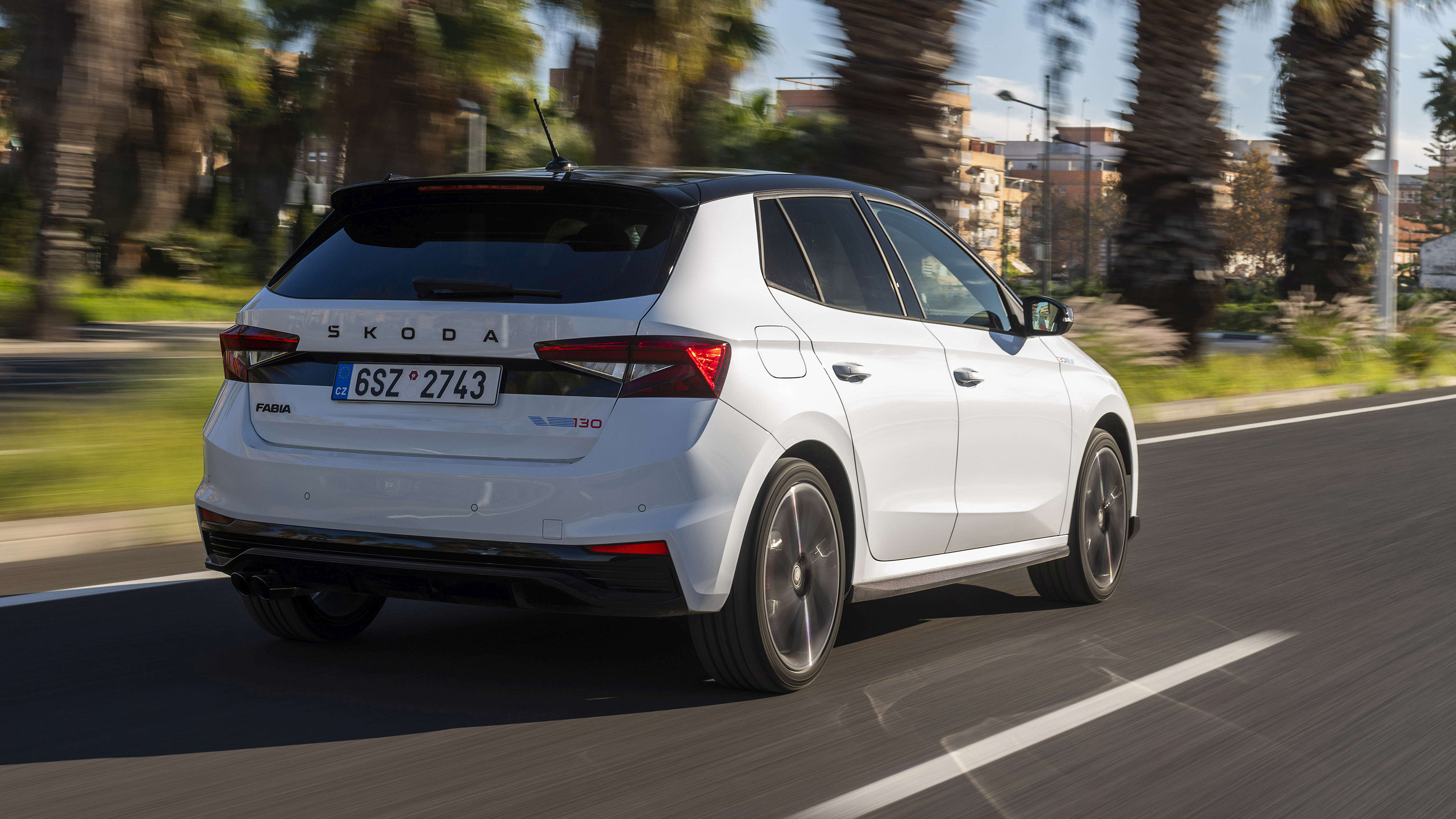 Skoda Fabia 130 - rear tracking