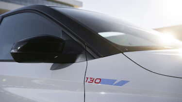 Skoda Fabia 130 - wing decal and door mirror
