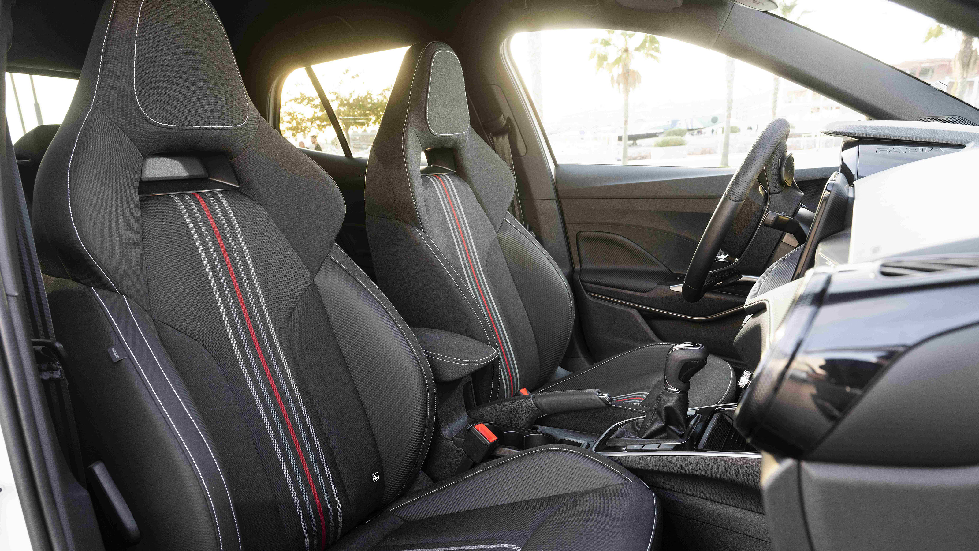 Skoda Fabia 130 - front seats