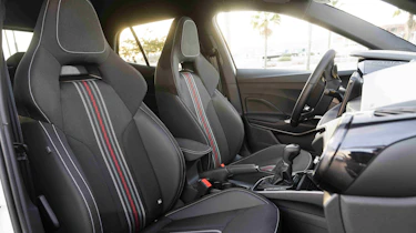 Skoda Fabia 130 - front seats