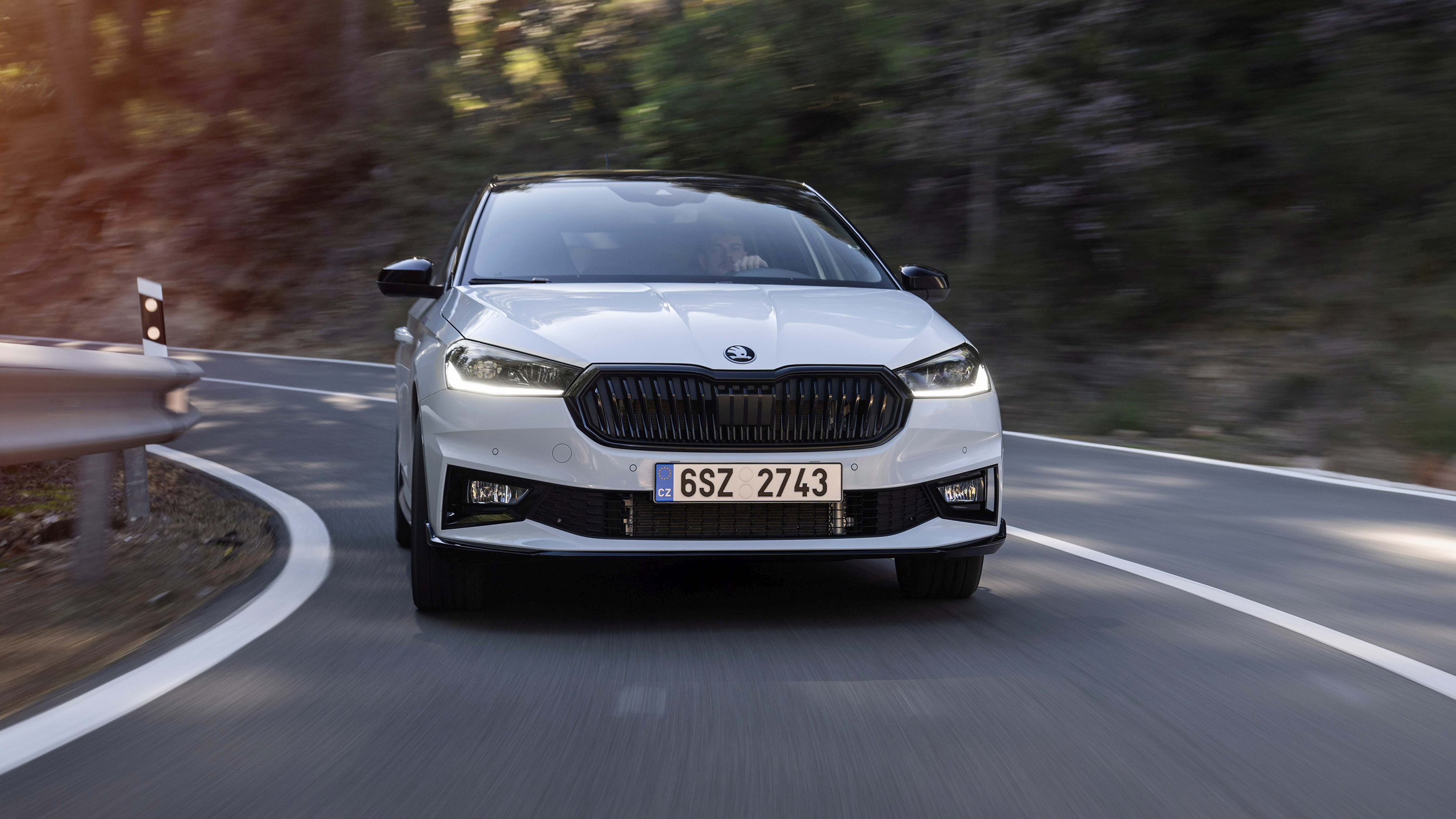 Skoda Fabia 130 - front action