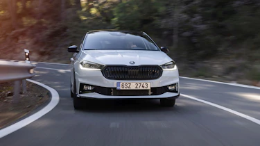 Skoda Fabia 130 - front action