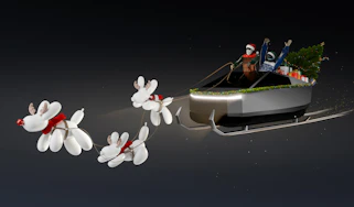 AI generated image of Tesla's Optimus robot
