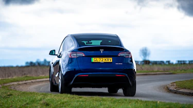 Used Tesla Model Y - rear cornering