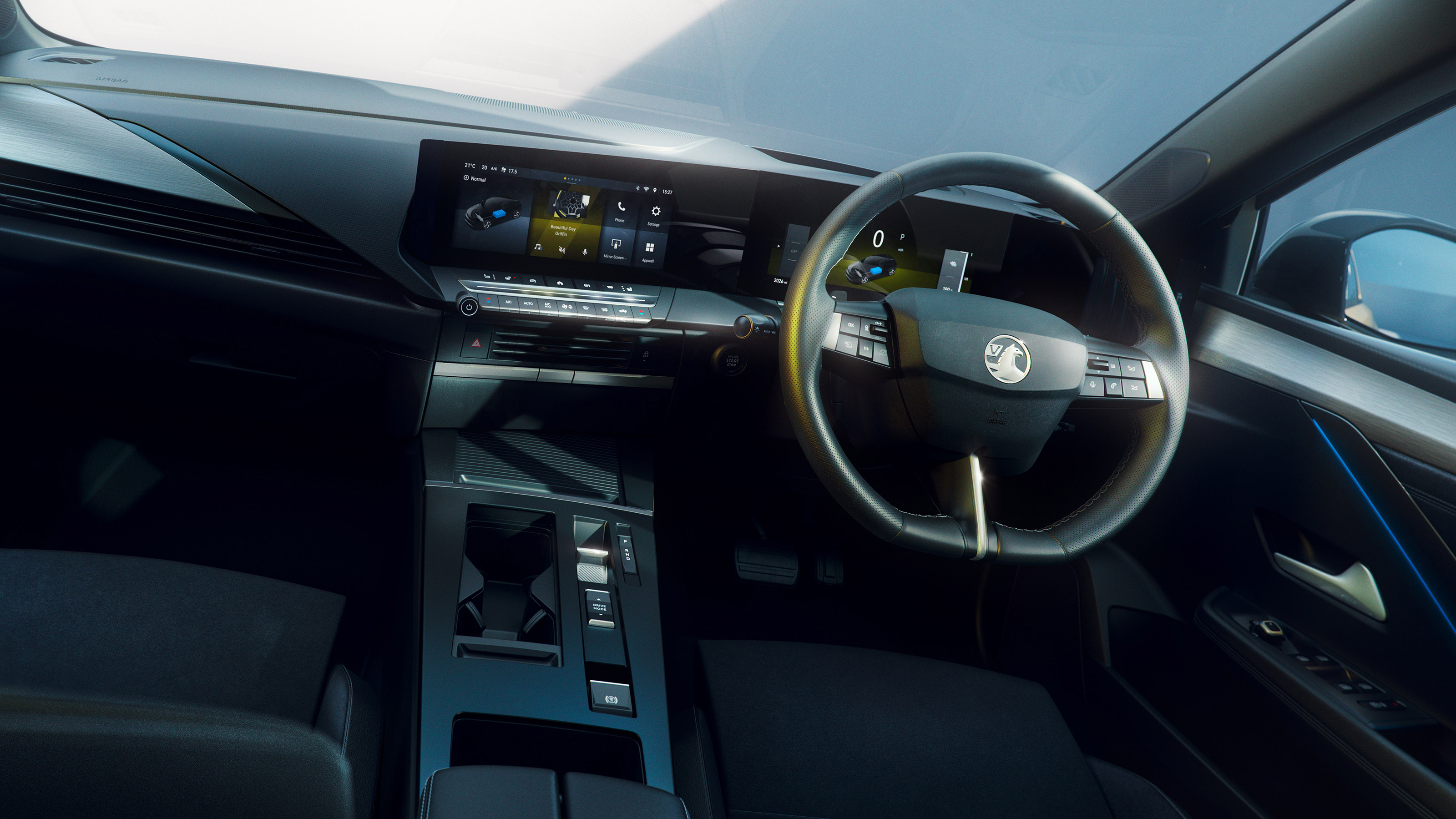Vauxhall Astra facelift 2025 - dash