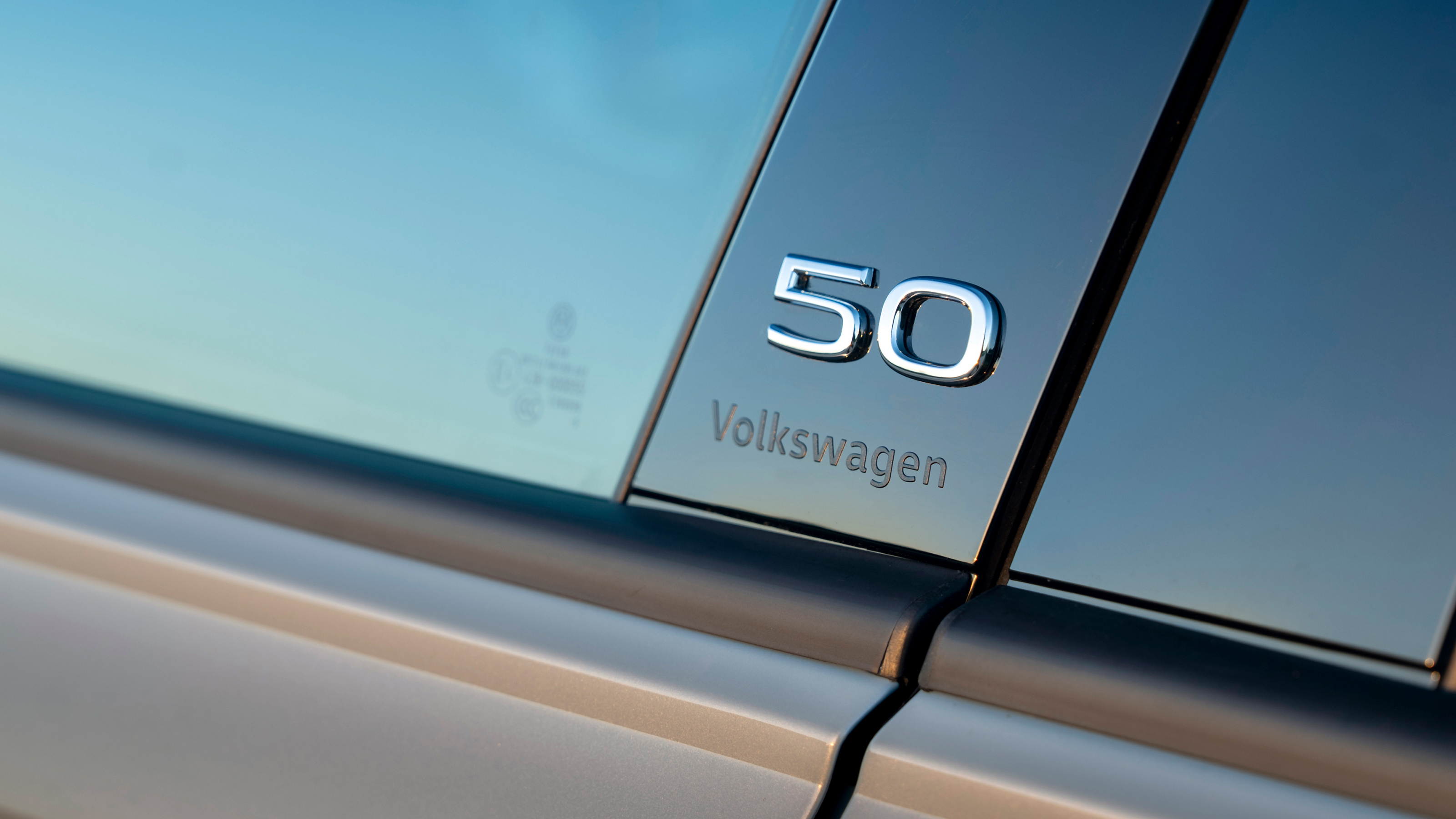 Volkswagen Polo 50 Edition - '50 Edition' door pillar badge