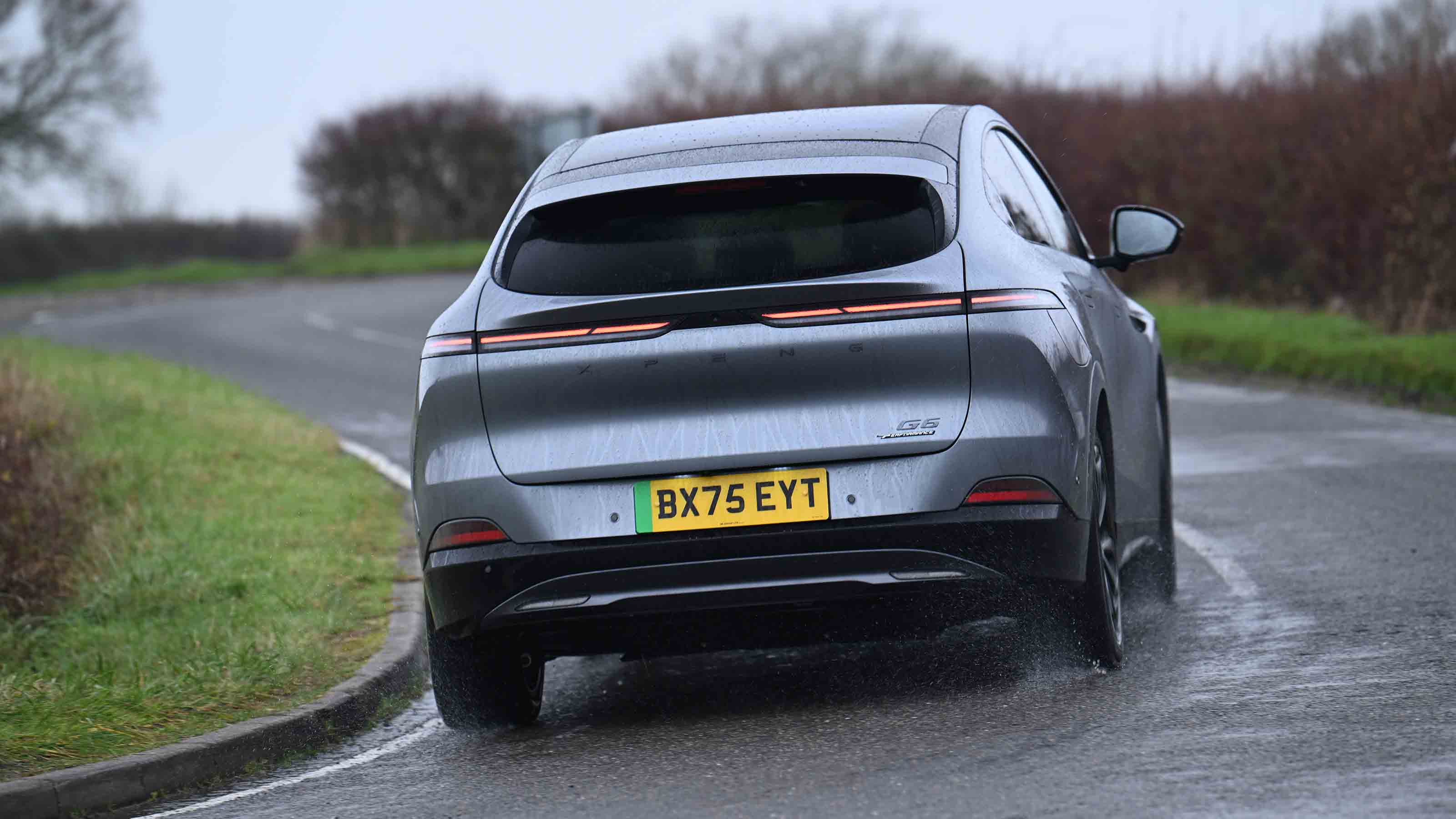 XPeng G6 - rear cornering