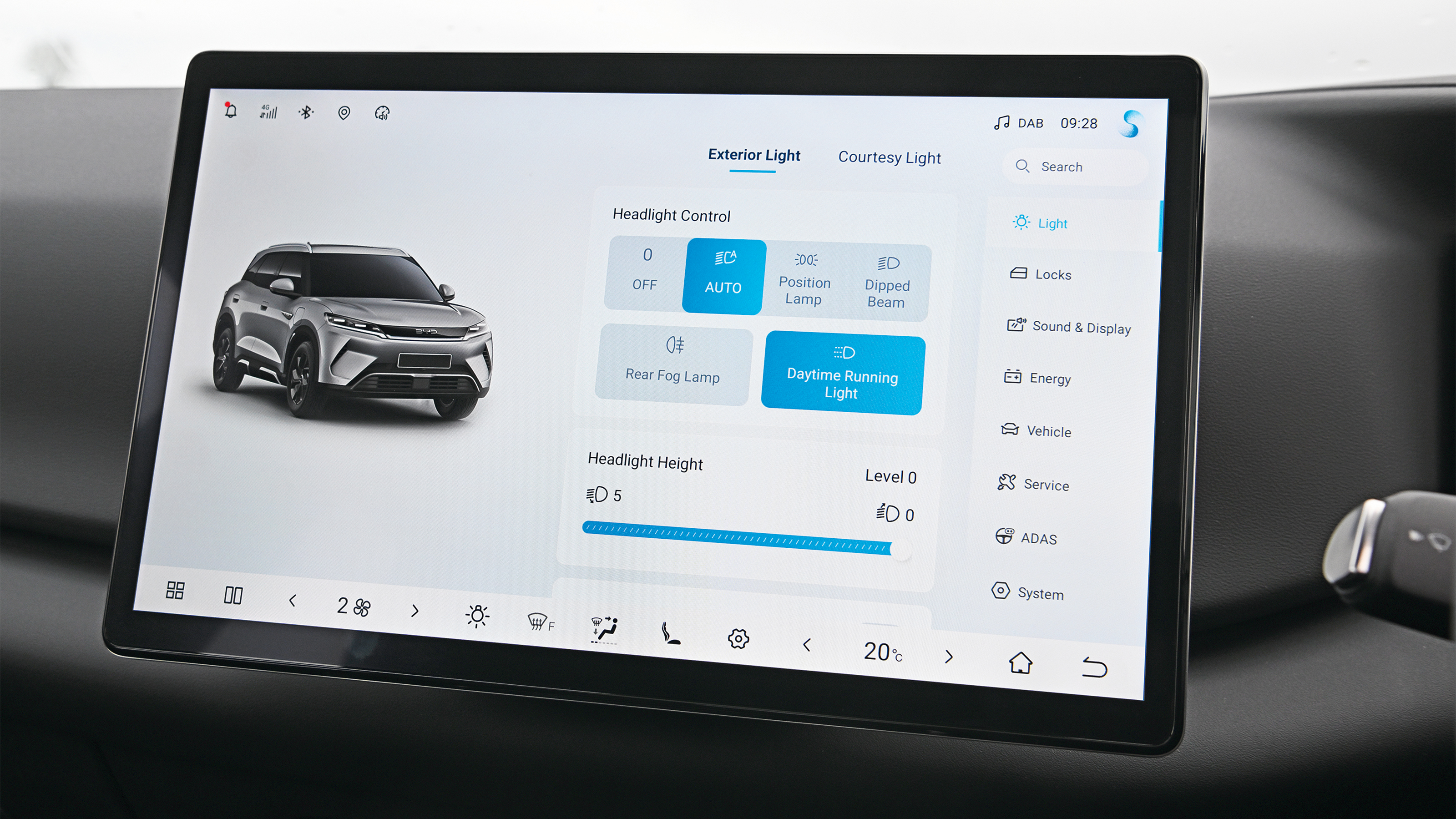BYD Atto 2 - infotainment