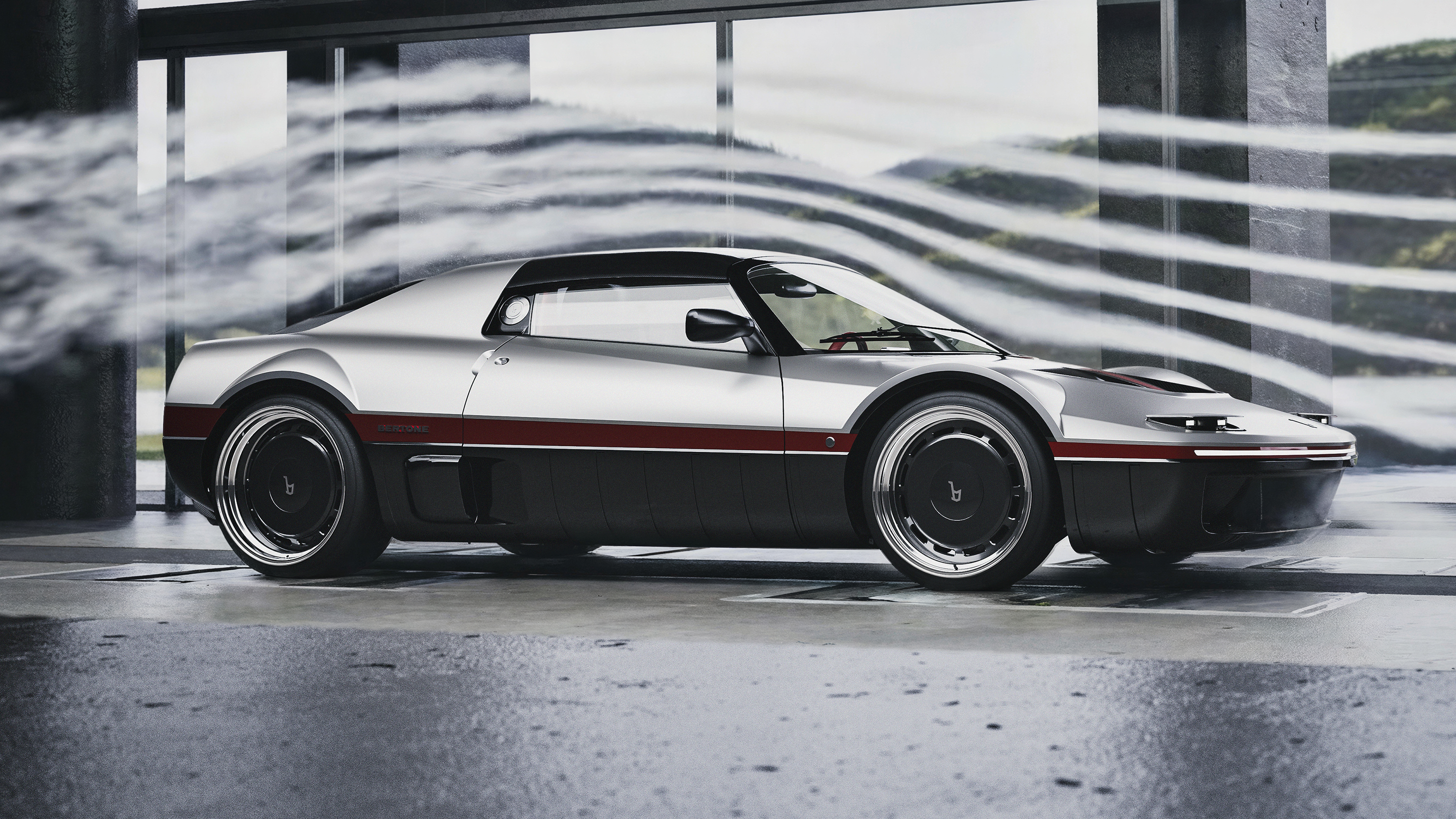 Bertone Runabout - air flow