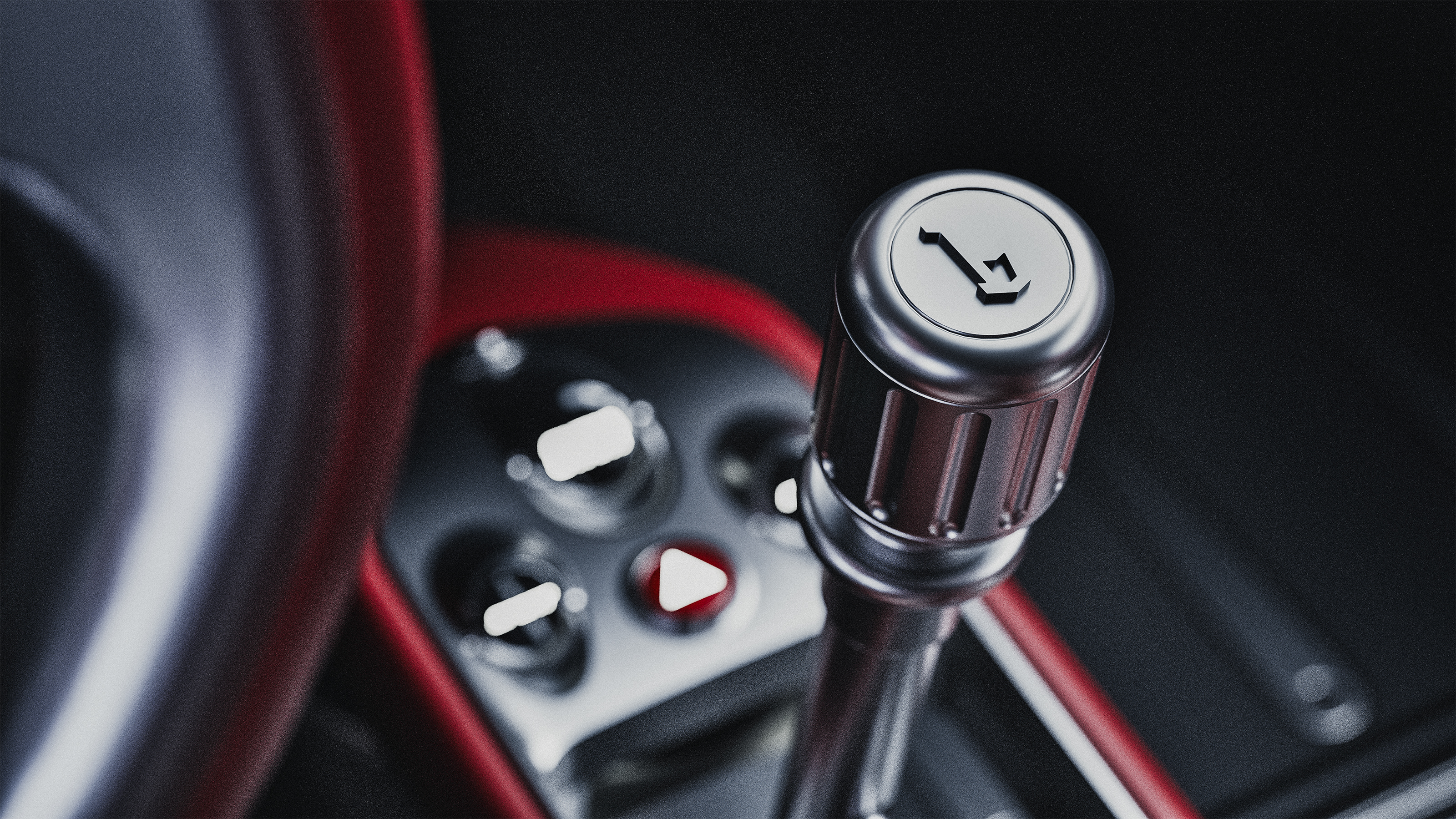Bertone Runabout - steering wheel