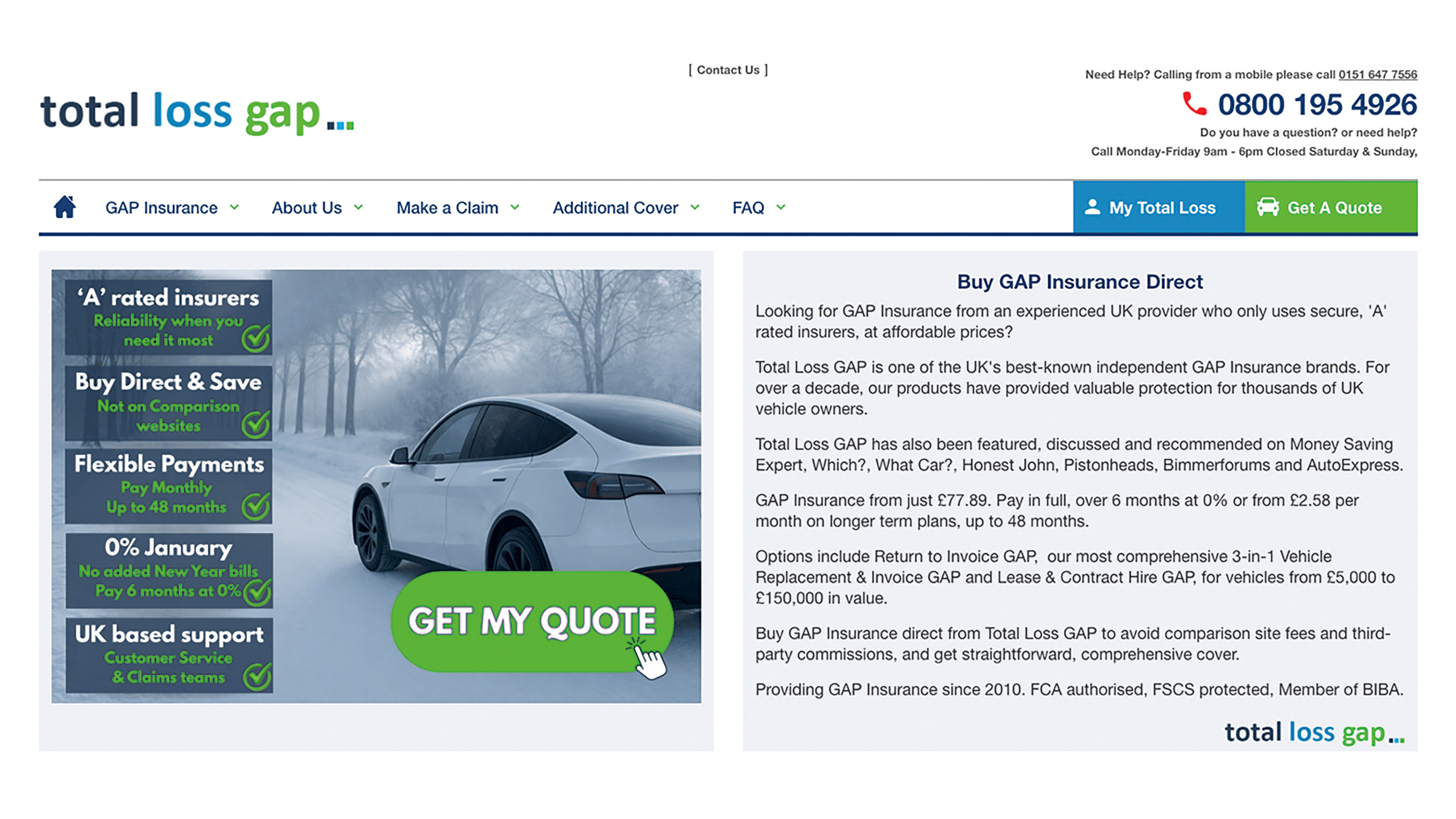 Best GAP insurance 2026 - Total Loss GAP